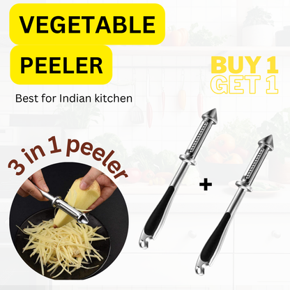 Multifunctional Stainless-Steel Peeler - BUY 1 GET 1